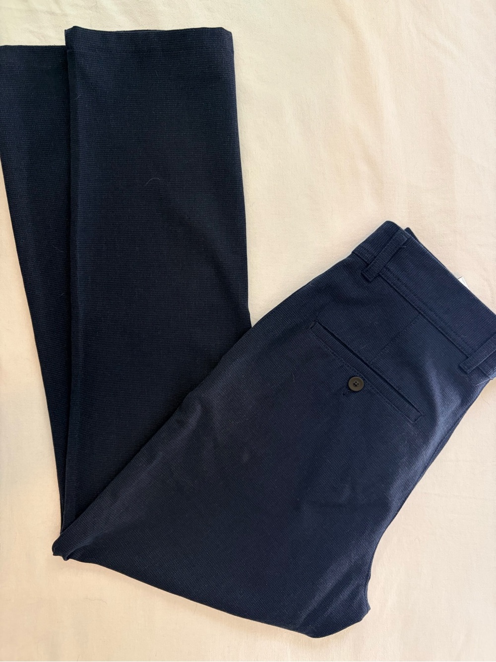 Zara Womens Navy Dress Pants - Classic Tailored Fit